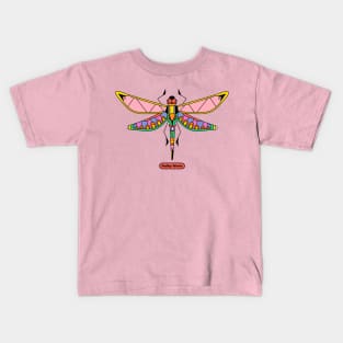 Kaleidoscope fly Kids T-Shirt